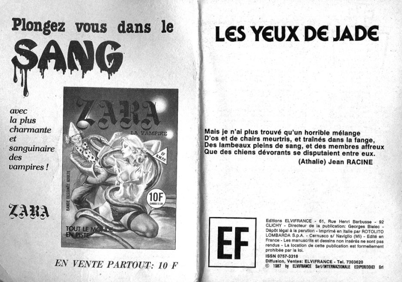 Série Rouge n°146 - Les Yeux De Jade page 2 full