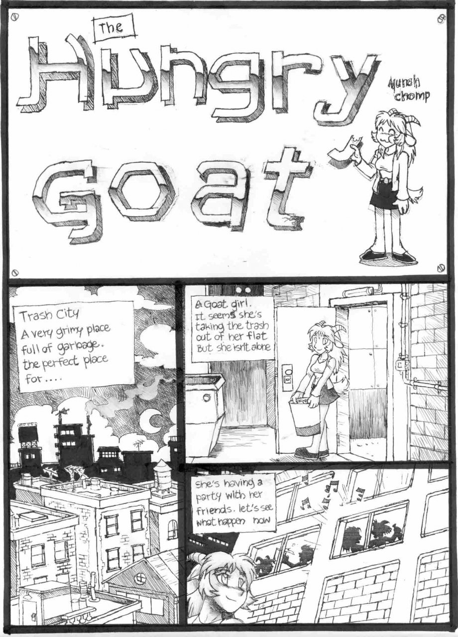 The Hungry Goat Girl - Page 1 - Comic Porn XXX