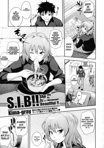 [Kima-gray] S.I.B!! -She is Beautiful !!- | Ella es Hermosa (COMIC Megastore 2010-01) [Spanish] [Kallen-Kozuki] cover