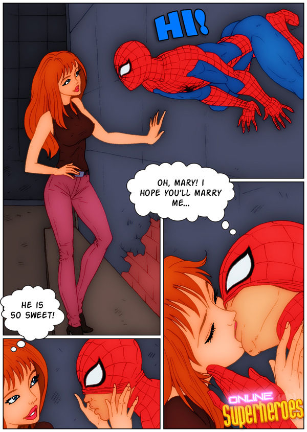 Spiderman Comic page 1 full