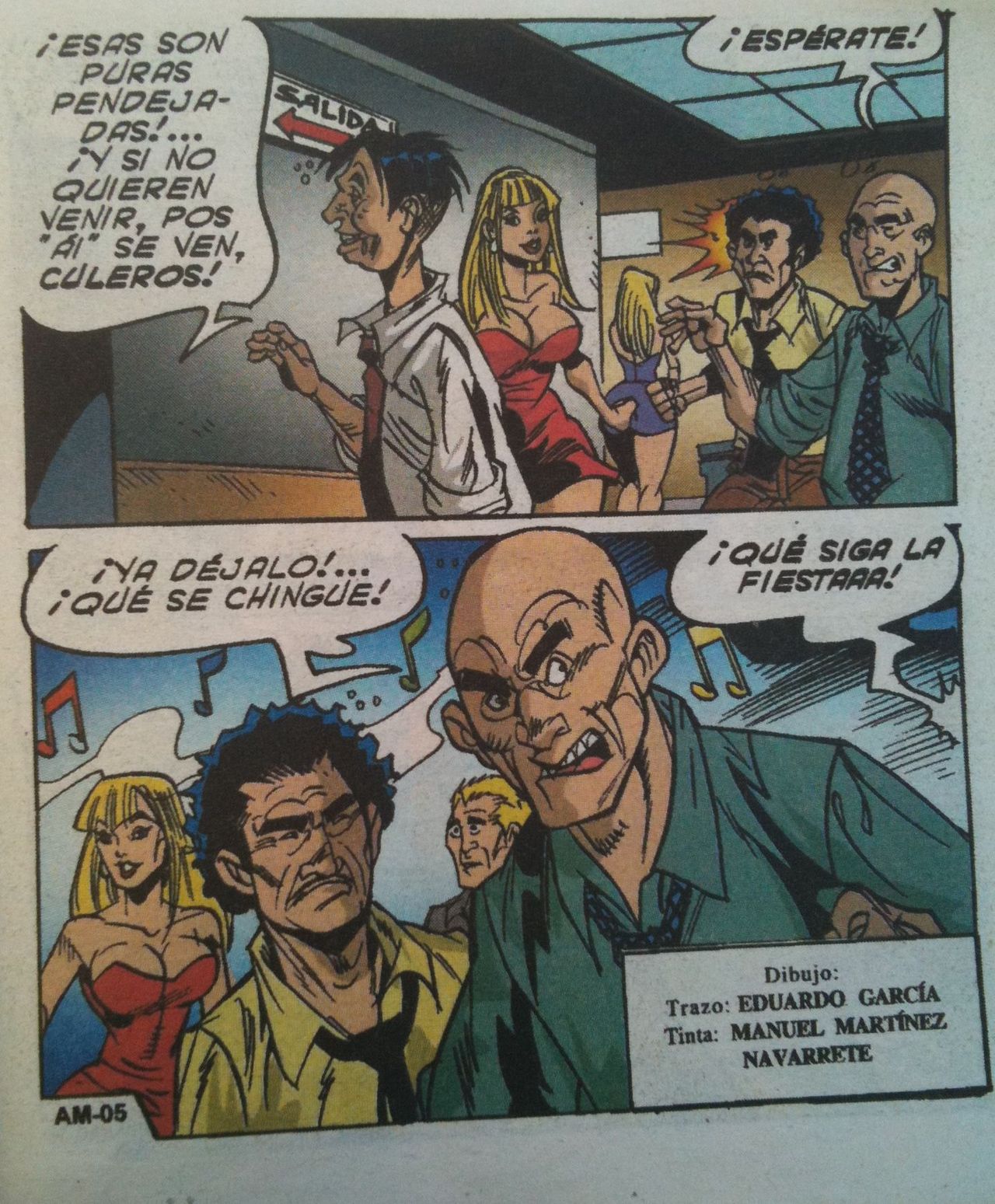 Aca Los Maistros #57 page 5 full