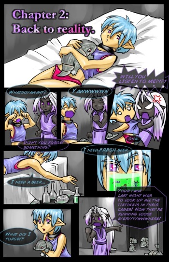 [blackmyst] Drowtales Ch. 2 - Back to Reality cover