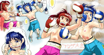 Girl vs Girl Boxing Match 4 by Taiji [CATFIGHT] cover