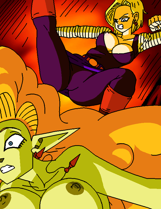 Zangya, 18, Marron, and Krillen page 8 full