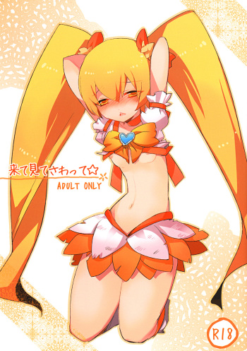 [clear glass (menimo)] Kite Mite Sawatte ☆ (Heart Catch Precure!) cover