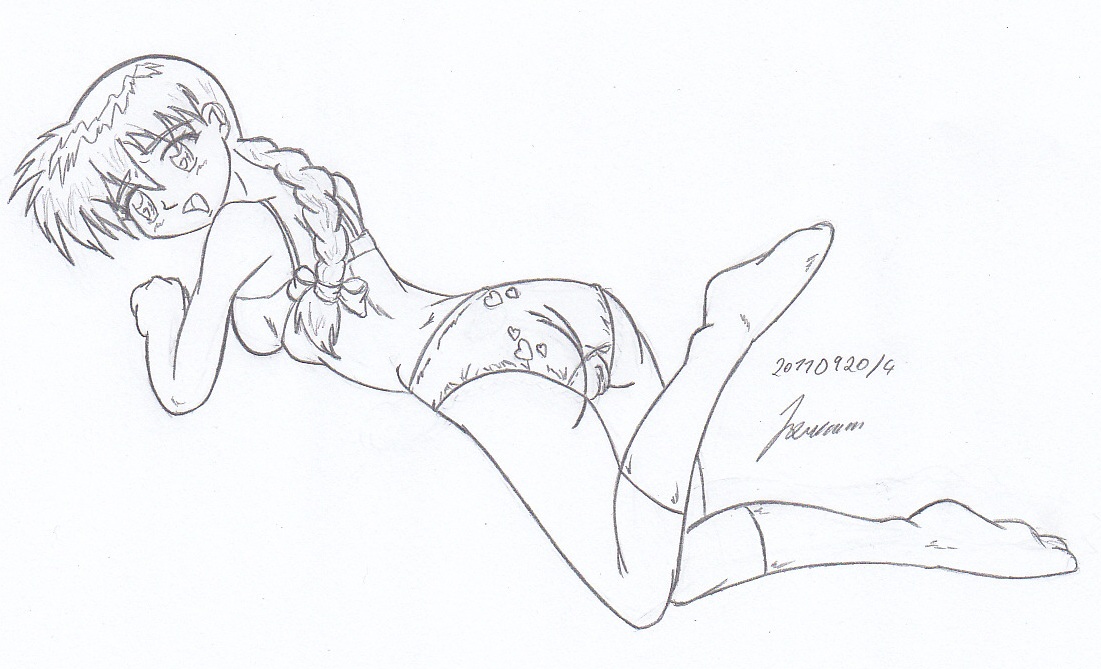 My miny Satsuki Miyanoshita_ Ghost Stories Sketches work_1 page 4 full