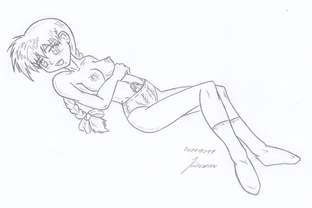 My miny Satsuki Miyanoshita_ Ghost Stories Sketches work_1 page 5 full