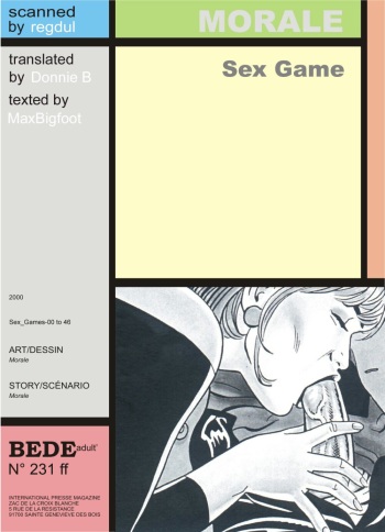 [Morale Stramaglia] Sex Games [English] {Donnie B.} cover