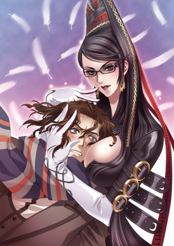 Carnelian Art Book Bayonetta cover