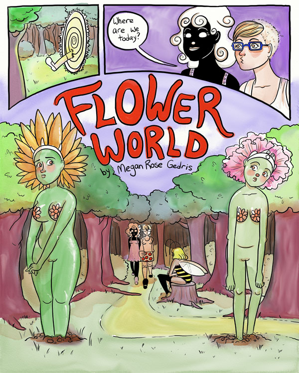 Flower World page 1 full