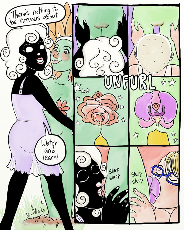 Flower World page 4 full