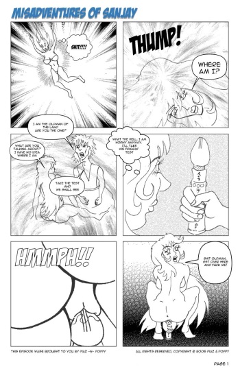 [Piaz-N-Poppy] Misadventures of Sanjay [English] cover