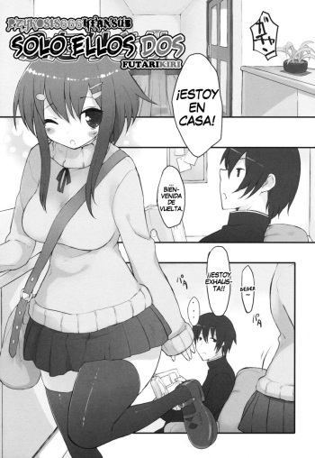 [Mutsutake] Futari Kiri | Solo Ellos Dos (Chichi Koki) [Spanish] =P666HF= cover