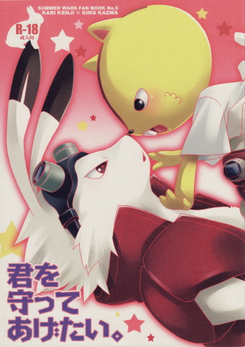 (C77) [Dark Water (Tatsuse Yumino)] Kimi wo Mamotte Agetai (Summer Wars) cover