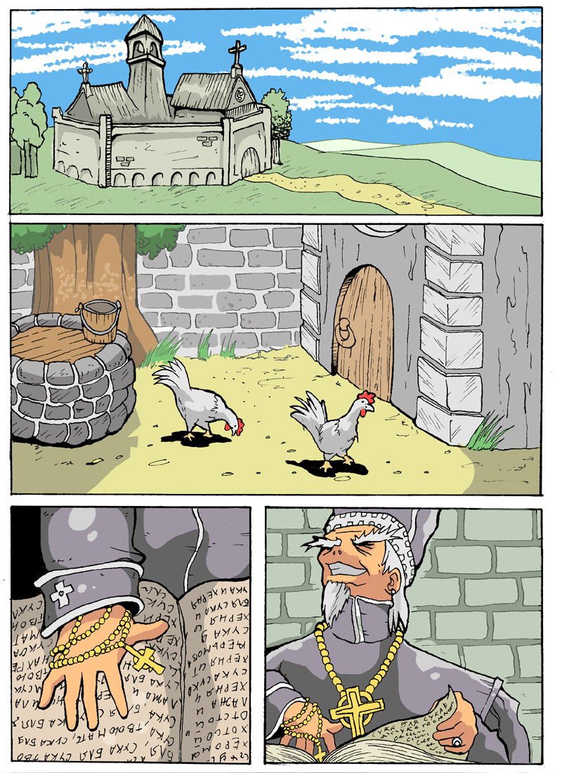 Zombie atack!! page 1 full