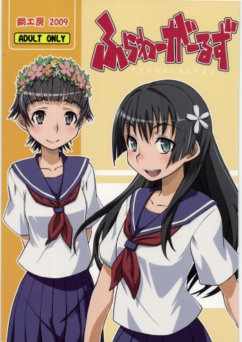 (COMIC1☆4) [Hagane Koubou (Haganema)] Flower Girls (Toaru Kagaku no Railgun) cover