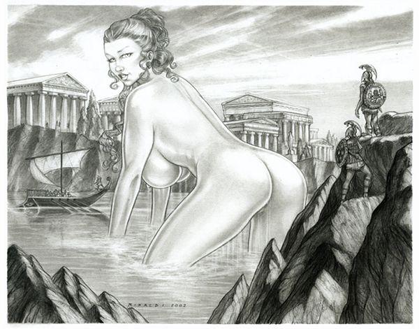 VICTOR RINALDI ART - Huge Tits drawings #14 page 11 full