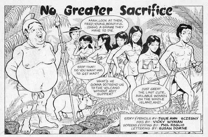 No Greater Sacrifice page 1 full