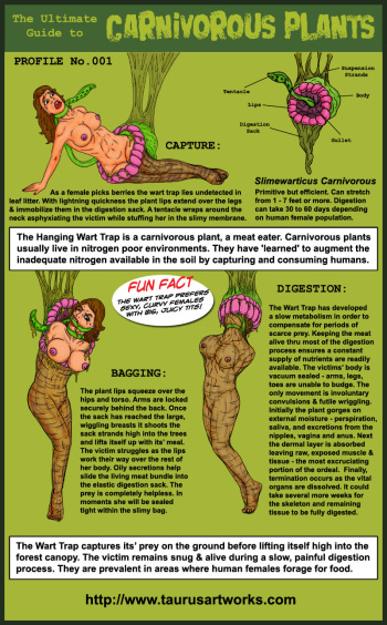 [taurusartworks] Carnivorous plants cover