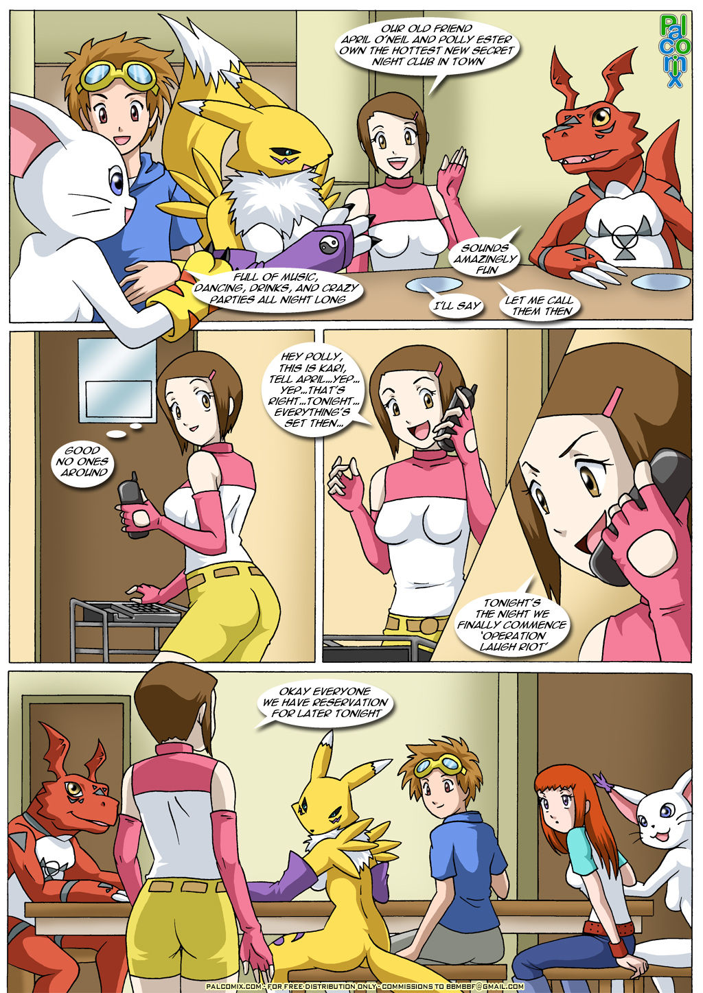 Rika and Renamon's Blues page 5 full