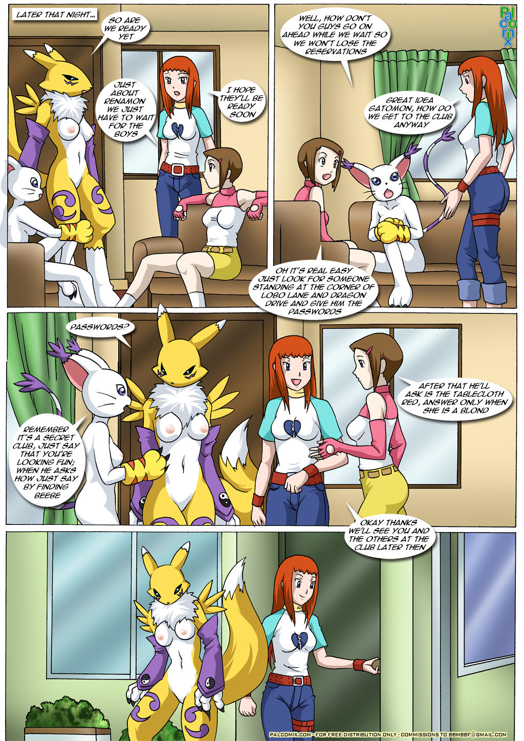 Rika and Renamon's Blues page 6 full