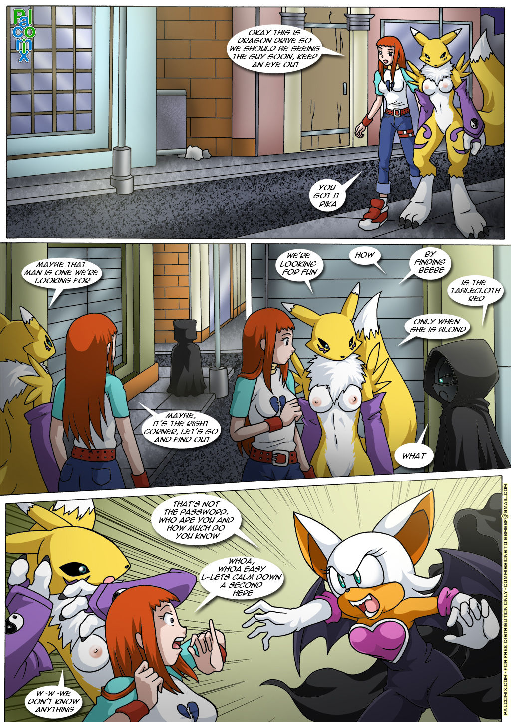 Rika and Renamon's Blues page 8 full