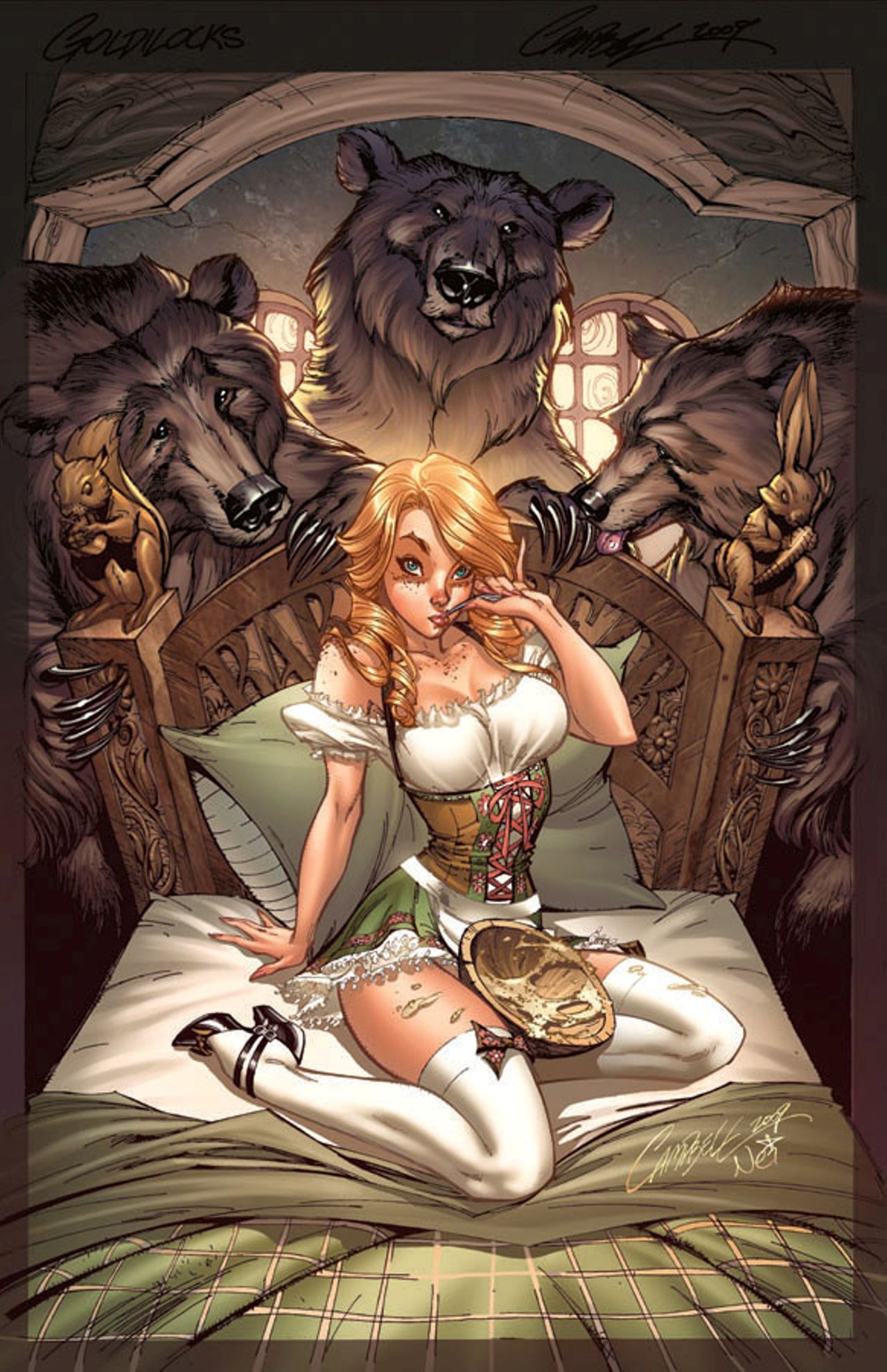 Art BY J.Scott .Campbell page 11 full