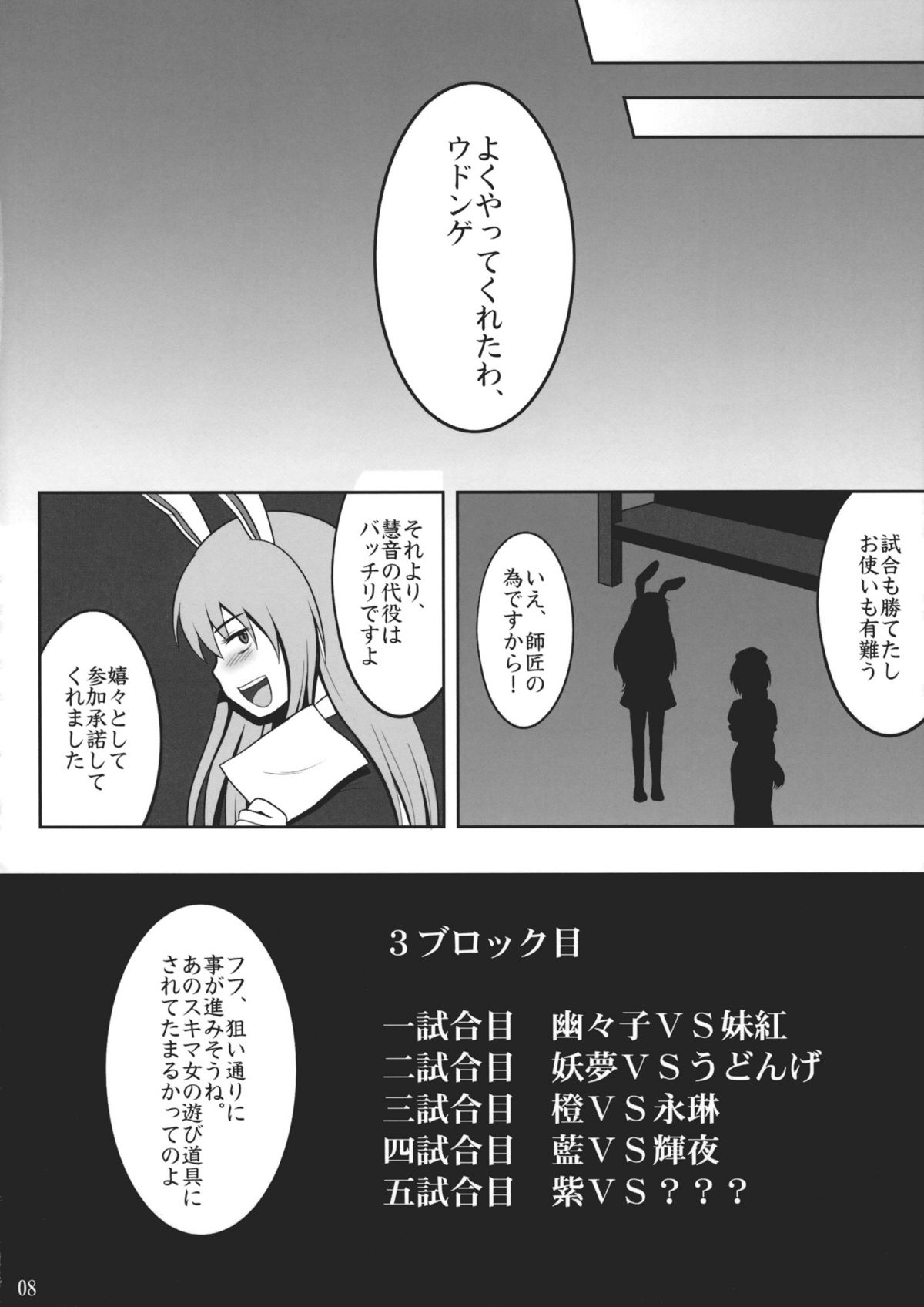 Touhou Catfight IV page 7 full