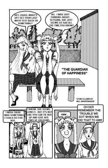[Bill Kropfhauser] The Gaurdian of Happiness (Sailor Moon) cover