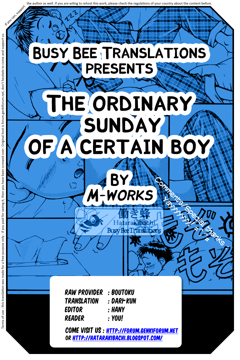 A Certain Boy's Sunday page 7 full