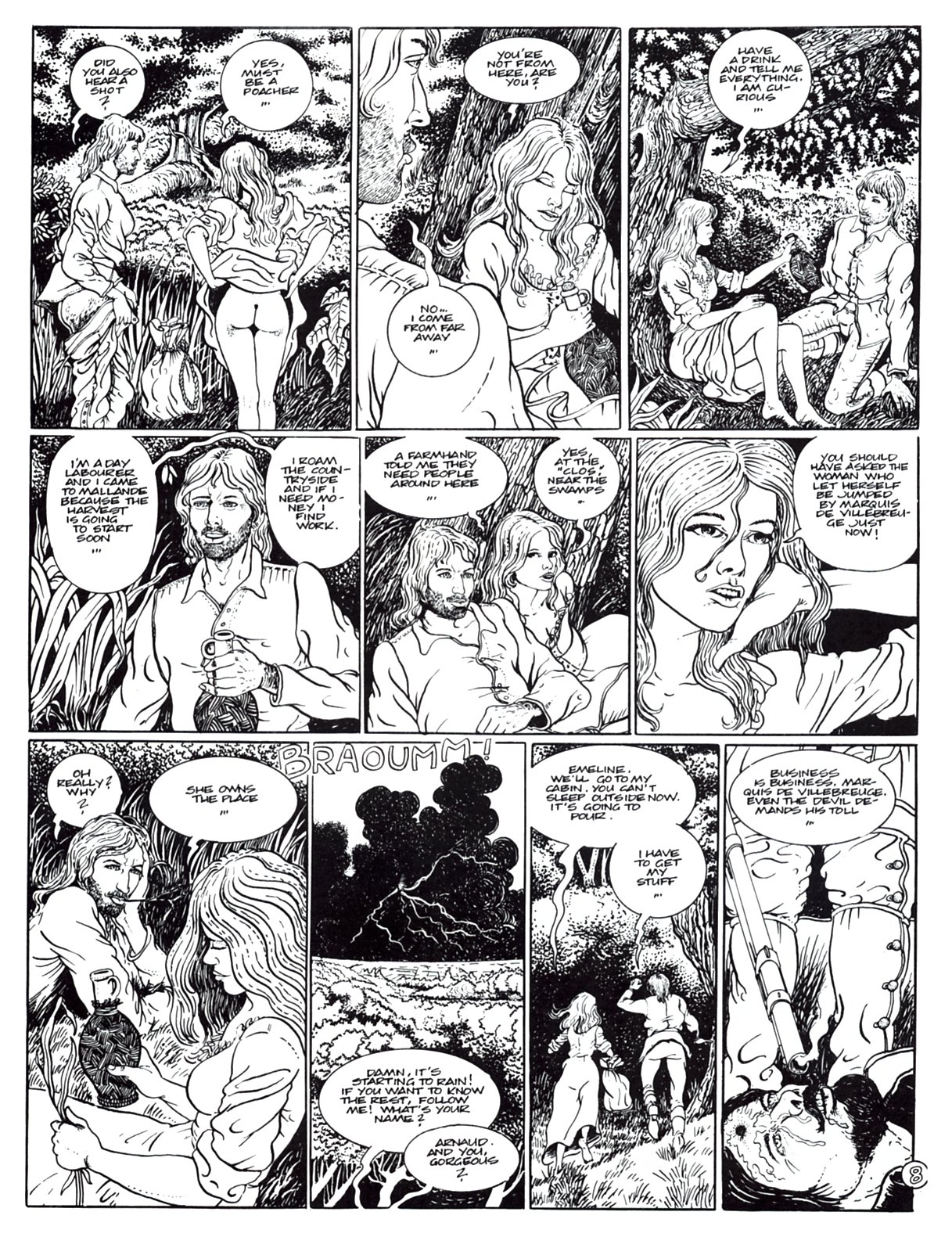 The Damned of Mallande - Volume #1 page 11 full