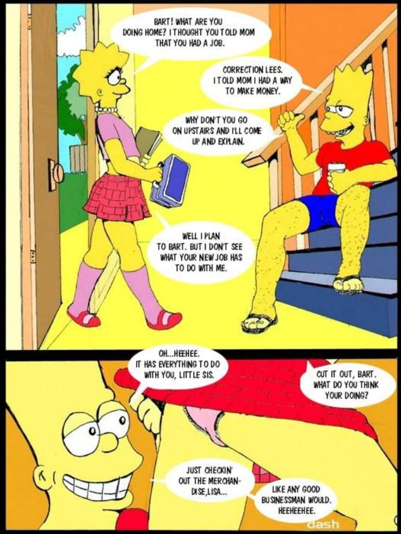Bart's L'il Sis page 4 full