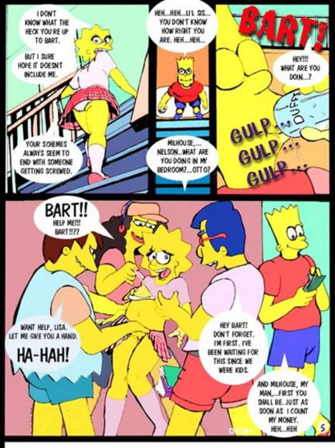 Bart's L'il Sis page 6 full