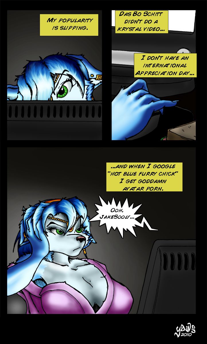 Krystal and the Cosplazer page 1 full