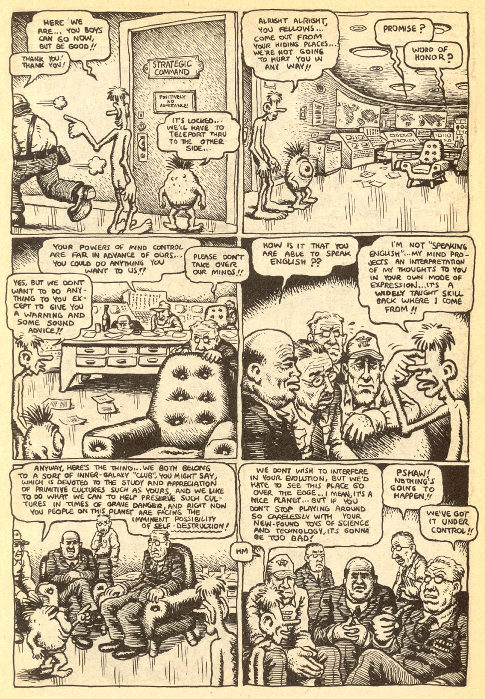 Zap Comix #8 page 11 full