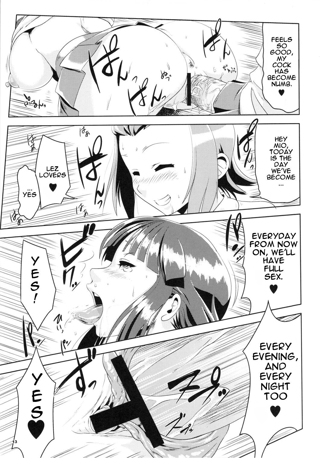 K-ON Drill Futanari! page 12 full