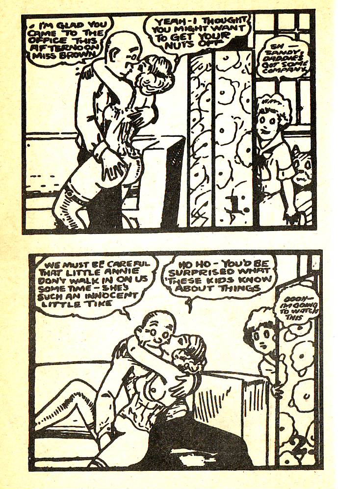 Little Orphan Annie Cartoon Porn - Tijuana Bible: Dogging Around - Page 7 - Comic Porn XXX