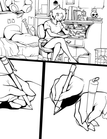 [glassjawboxe] - A night in Purgatory (Ongoing comic) cover