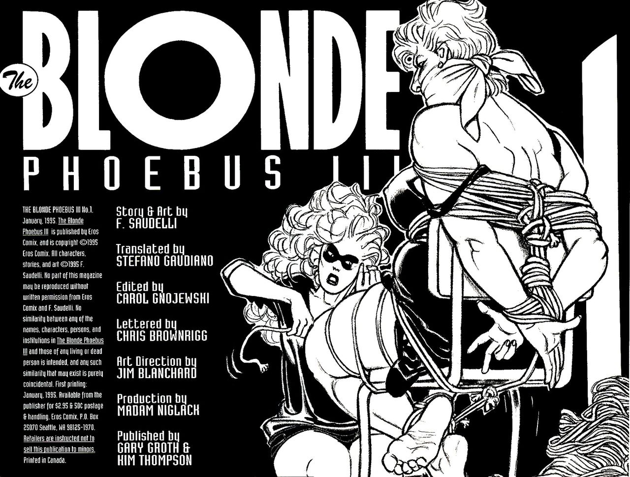 Blonde Phoebus III #1 page 2 full