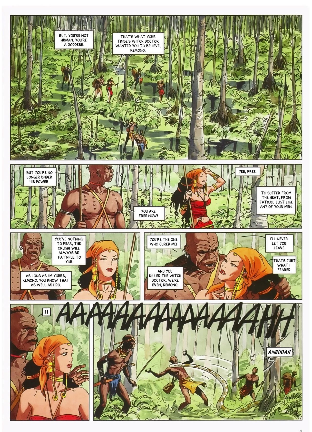 Djinn - Volume #9: The Gorilla King page 10 full