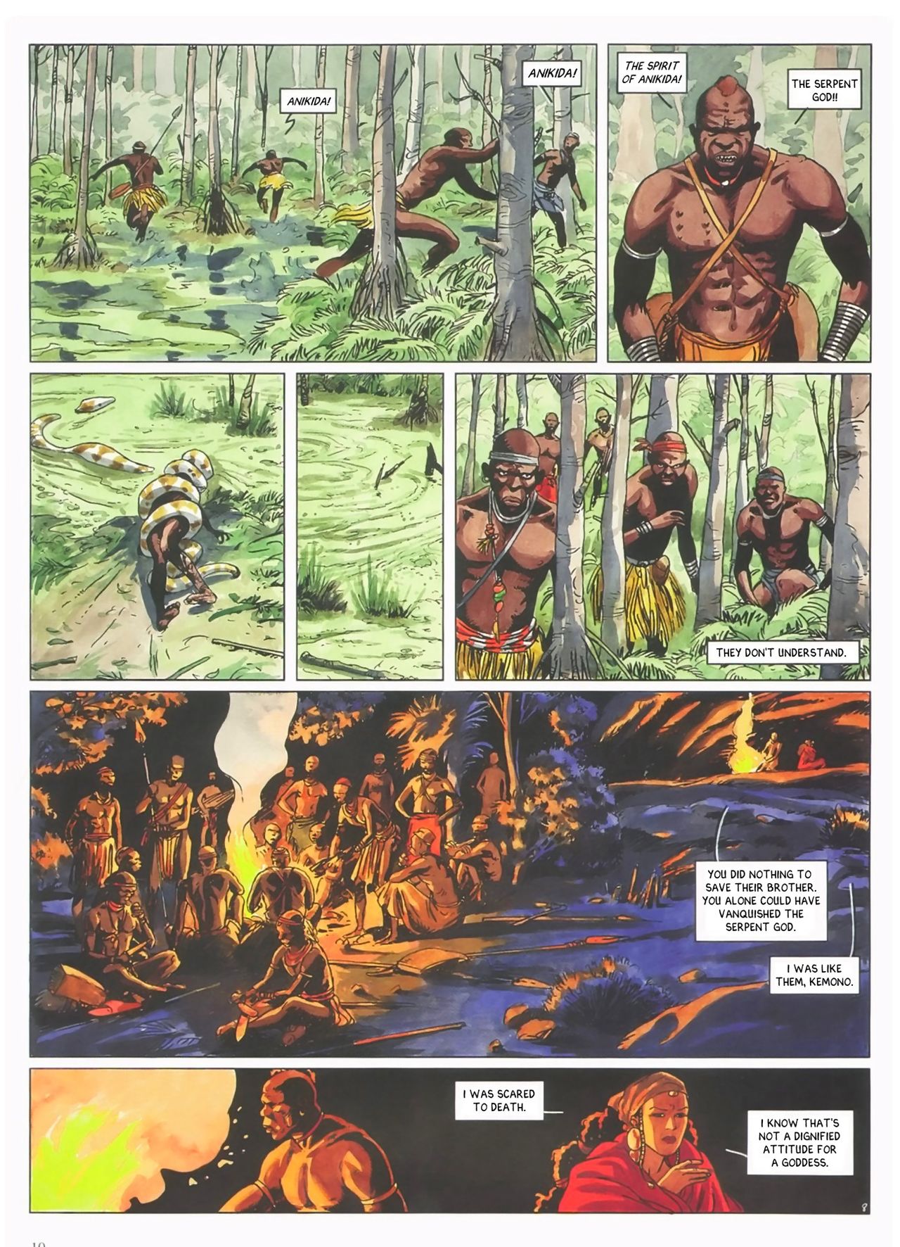 Djinn - Volume #9: The Gorilla King page 11 full
