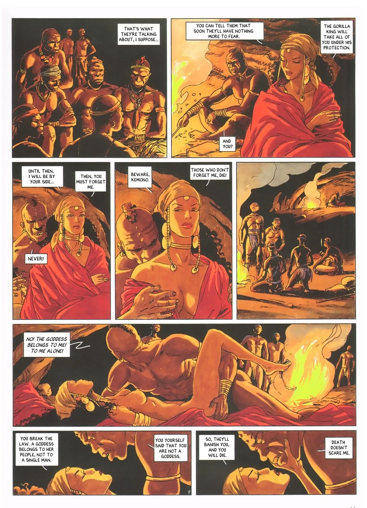 Djinn - Volume #9: The Gorilla King page 12 full