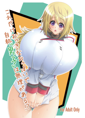 (C80) [elflite (Akira Agata)] With huge boobs like that how can you call yourself a guy? (IS <Infinite Stratos>)[ENG] cover