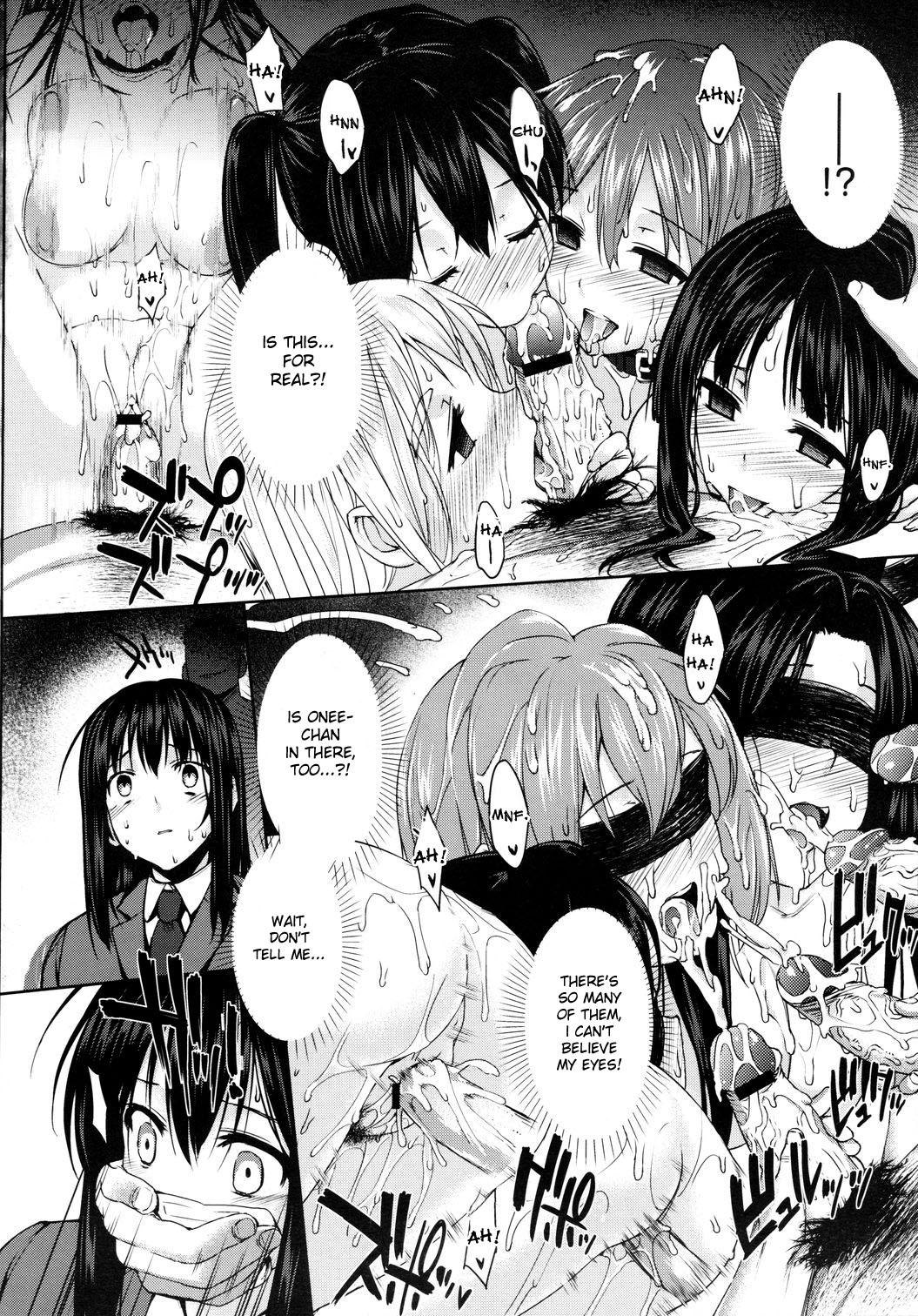Kanane kaichou to Mitsune iinchou | President Kanane and Chairman Mitsune - Cum Dumpster Sisters page 8 full