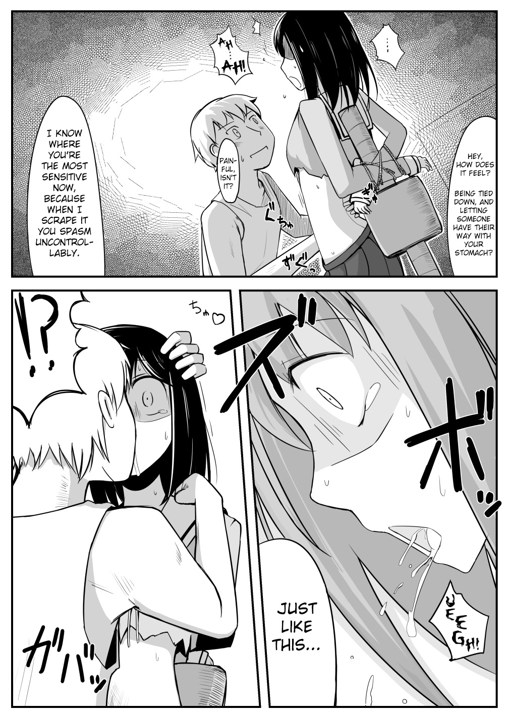Manga About Viciously Beating Osaka’s Stomach  =LWB= page 12 full