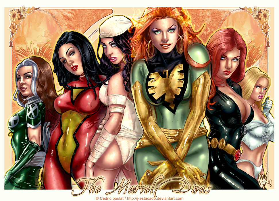 Super heroines page 5 full