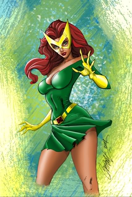 Super heroines page 8 full