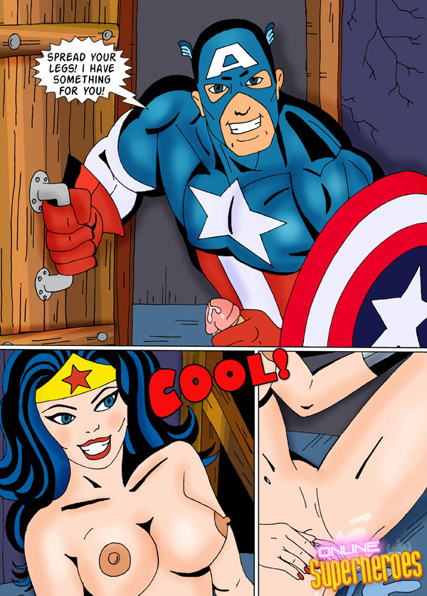 Wonder Woman And Captain America Comic page 6 full