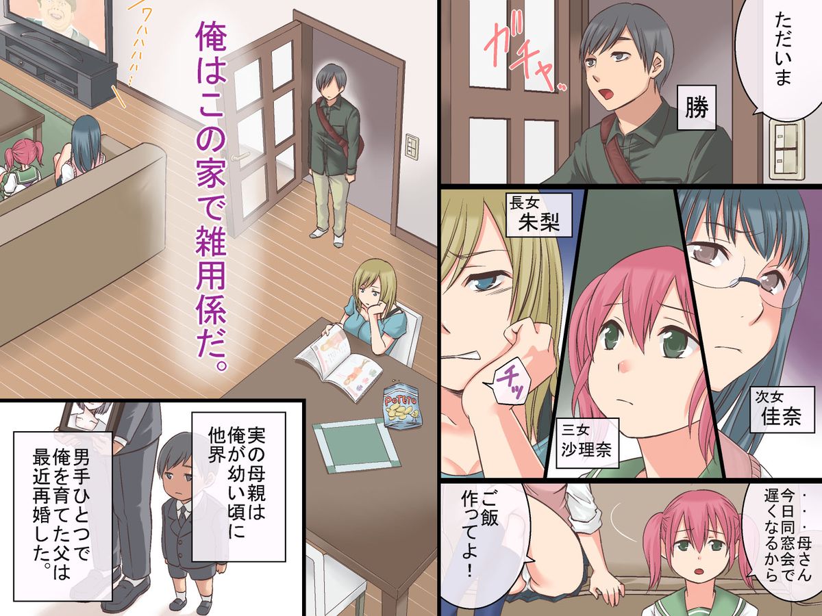 Saiin Kazoku ~Oyaji no Saikon Shita Oyako tachi to Hontou no Kazoku ni Natta Riyuu page 3 full