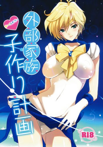 (C80) [ROUTE1 (Taira Tsukune)] Gaibu Kazoku Kozukuri Keikaku | External Family Baby-Making Plan (Bishoujo Senshi Sailor Moon) [English] {doujin-moe} cover